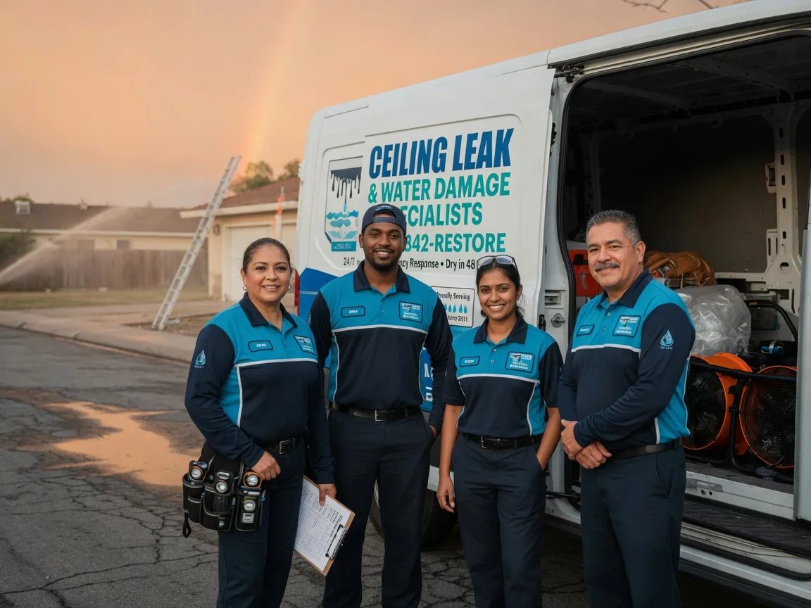 Ceiling Leak Cleanup company in Foreston, MN